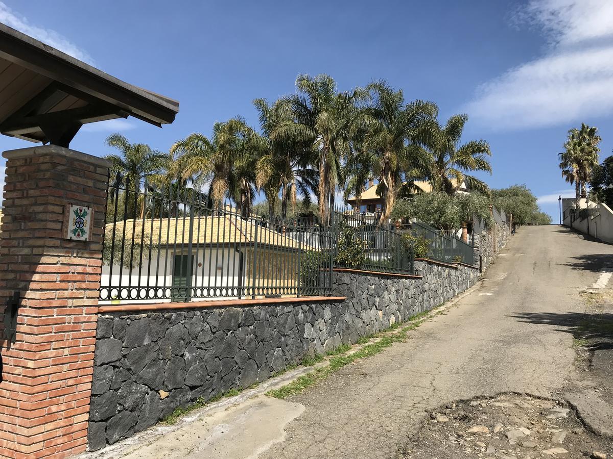 Vila Borgo San Biagio Calatabiano Exteriér fotografie